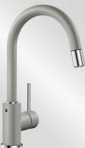 Смеситель Бланко MIDA-S SILGRANIT жемчужный 521463 фото 3 Смеситель Blanco MIDA-S SILGRANIT жемчужный 521463 фото 3
