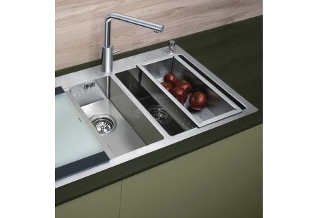 Мойка Бланко Claron 340/180-IF/A нержавеющая сталь полированная чаша справа 521647 фото 2 Мойка Blanco Claron 340/180-IF/A нержавеющая сталь полированная чаша справа 521647 фото 2