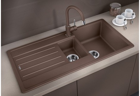 Смеситель Бланко MIDA-S SILGRANIT серый бежевый 521460 фото 7 Смеситель Blanco MIDA-S SILGRANIT серый бежевый 521460 фото 7