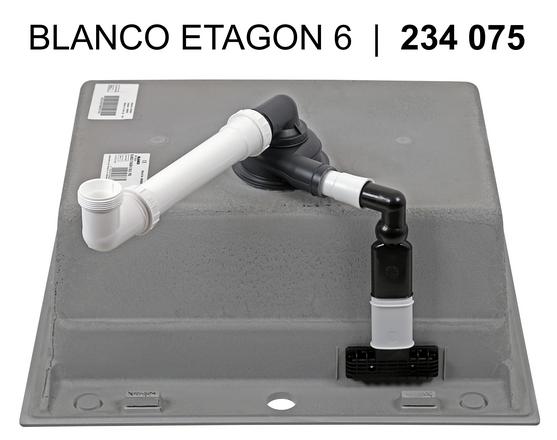 Мойка Бланко Etagon 6 черный клапан-автомат InFino 525890 фото 15 Мойка Blanco Etagon 6 черный клапан-автомат InFino 525890 фото 15