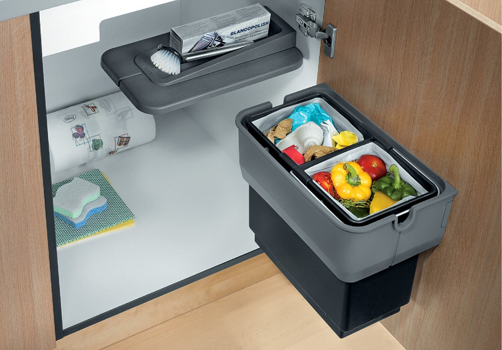 Система сортировки мусора Бланко Select Singolo-S 512881 фото 2 Система сортировки мусора Blanco Select Singolo-S 512881 фото 2