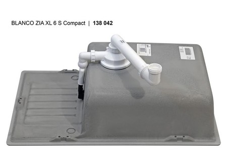 Мойка Бланко Zia XL 6S Compact SILGRANIT алюметаллик 523275 фото 7 Мойка Blanco Zia XL 6S Compact SILGRANIT алюметаллик 523275 фото 7