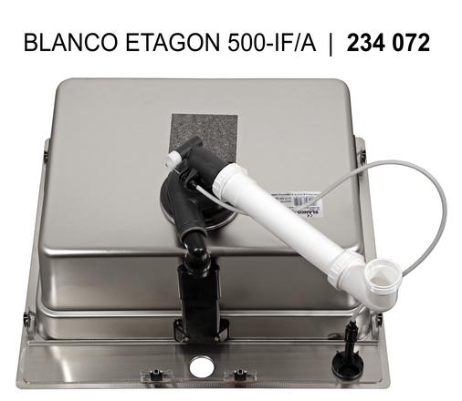 Мойка Бланко Etagon 500-IF/A нержавеющая сталь полированная клапан-автомат InFino 521748 фото 18 Мойка Blanco Etagon 500-IF/A нержавеющая сталь полированная клапан-автомат InFino 521748 фото 18