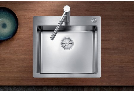 Мойка Бланко Claron 500-IF/A Durinox® отводная арматура InFino® нержавеющая сталь полированная клапан-автомат InFino 523393 фото 3 Мойка Blanco Claron 500-IF/A Durinox® отводная арматура InFino® нержавеющая сталь полированная клапан-автомат InFino 523393 фото 3