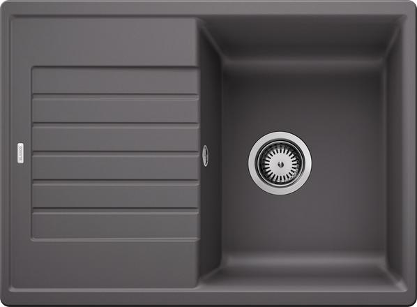 Мойка Бланко Zia 45 S Compact темная скала 524722 фото 1 Мойка Blanco Zia 45 S Compact темная скала 524722 фото 1