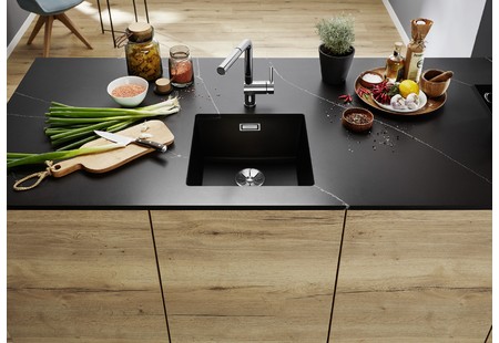 Мойка Blanco SUBLINE 400-U SILGRANIT кофе клапан-автомат InFino 523431 фото 10