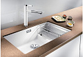 Мойка Blanco SUBLINE 700-U Level SILGRANIT алюметаллик клапан-автомат InFino 523540 фото 12