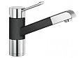 Смеситель Blanco Zenos-S chrome/Silgranit антрацит 517819 фото 1