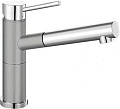 Смеситель Бланко Alta-S compact chrome/Silgranit алюметаллик 515326 фото 1 Смеситель Blanco Alta-S compact chrome/Silgranit алюметаллик 515326 фото 1