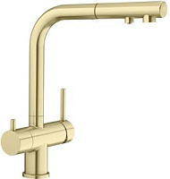 Сантехника Бланко на сайте официального дилера Смеситель Blanco FONTAS-S II Satin Gold золото 526694