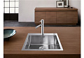 Мойка Бланко Claron 500-IF/A Durinox® отводная арматура InFino® нержавеющая сталь полированная клапан-автомат InFino 523393 фото 4 Мойка Blanco Claron 500-IF/A Durinox® отводная арматура InFino® нержавеющая сталь полированная клапан-автомат InFino 523393 фото 4