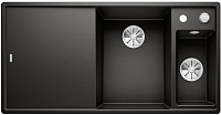 Сантехника Бланко на сайте официального дилера Мойка Blanco AXIA III 6 S черный чаша справа клапан-автомат InFino 525851