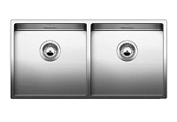 Сантехника Бланко на сайте официального дилера Мойка Blanco Claron 400/400-IF/N нержавеющая сталь полированная 521617