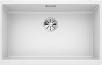 мойку Blanco SUBLINE 700-U SILGRANIT белый клапан-автомат InFino 523446