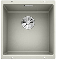 Мойка Blanco SUBLINE 400-U SILGRANIT жемчужный клапан-автомат InFino 523425 фото 2
