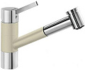 Смеситель Бланко Tivo-S chrome/Silgranit жасмин 517614 фото 1 Смеситель Blanco Tivo-S chrome/Silgranit жасмин 517614 фото 1