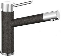 Сантехника Бланко на сайте официального дилера Смеситель Blanco Alta compact chrome/Silgranit антрацит 515323