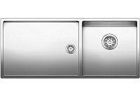 Сантехника Бланко на сайте официального дилера Мойка Blanco Claron 400/550-T-IF/N чаша справа нержавеющая сталь полированная 521600