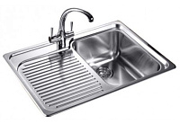 Сантехника Бланко на сайте официального дилера Мойка Blanco Classic 4 S крыло нержавеющая сталь полированная чаша справа 507701