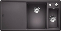 Сантехника Бланко на сайте официального дилера Мойка Blanco AXIA III 6 S-F темная скала чаша справа клапан-автомат InFino 523484