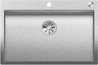 Сантехника Бланко на сайте официального дилера Мойка Blanco Claron 700-IF/A Durinox® отводная арматура InFino® нержавеющая сталь полированная клапан-автомат InFino 523394