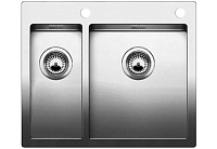 Сантехника Бланко на сайте официального дилера Мойка Blanco Claron 340/180-IF/A нержавеющая сталь полированная чаша справа 521647