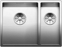 Сантехника Бланко на сайте официального дилера Мойка Blanco Claron 340/180-IF/N нержавеющая сталь полированная чаша слева клапан-автомат InFino 521607