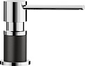 Дозатор для жидкого мыла Бланко Lato Silgranit черный 526177 фото 1 Дозатор для жидкого мыла Blanco Lato Silgranit черный 526177 фото 1