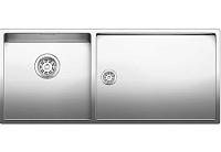Сантехника Бланко на сайте официального дилера Мойка Blanco Claron 400/550-T-U чаша слева нержавеющая сталь полированная 521601
