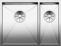 Мойка Бланко Zerox 340/180-IF/N нержавеющая сталь полированная чаша слева клапан-автомат InFino 521611 фото 1 Мойка Blanco Zerox 340/180-IF/N нержавеющая сталь полированная чаша слева клапан-автомат InFino 521611 фото 1