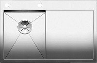Сантехника Бланко на сайте официального дилера Мойка Blanco Zerox 4S-IF/A нержавеющая сталь полированная чаша слева клапан-автомат InFino 521622