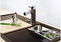 Смеситель Blanco Pylos-S chrome/Silgranit белый 512970 фото 4