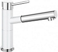Смеситель Бланко Alta-S compact chrome/Silgranit белый 515327 фото 1 Смеситель Blanco Alta-S compact chrome/Silgranit белый 515327 фото 1