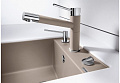 Смеситель Blanco Alta compact chrome/Silgranit белый 515317 фото 3
