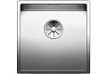 Мойка Бланко Claron 400-IF Durinox® отводная арматура InFino® нержавеющая сталь полированная клапан-автомат InFino 523389 фото 1 Мойка Blanco Claron 400-IF Durinox® отводная арматура InFino® нержавеющая сталь полированная клапан-автомат InFino 523389 фото 1