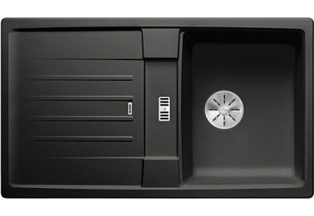 Мойка Blanco Lexa 45 S SILGRANIT PuraDur отводная арматура InFino® антрацит клапан-автомат InFino 524910