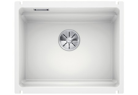 Мойка Blanco Etagon 500-U PuraPlus белый глянцевый клапан-автомат InFino 525149