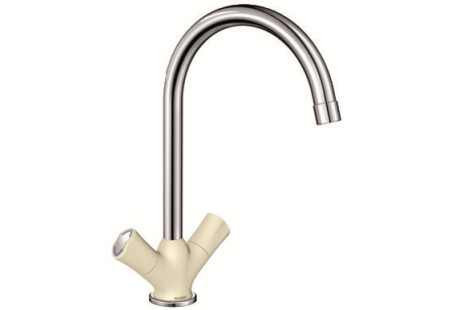 Смеситель Blanco Amona chrome/silgranit жасмин 520773