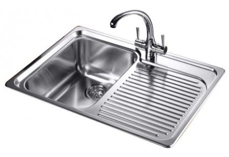 Мойка Blanco Classic 4 S крыло нержавеющая сталь полированная чаша слева 507702