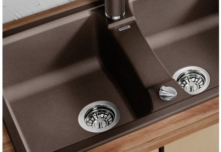 Мойка Blanco Lexa 8 SILGRANIT PuraDur темная скала 524961
