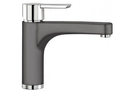 Смеситель Blanco Pylos chrome/Silgranit темная скала 518791