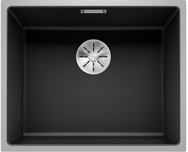 Мойка Blanco SUBLINE 500-IF черный клапан-автомат InFino 525997