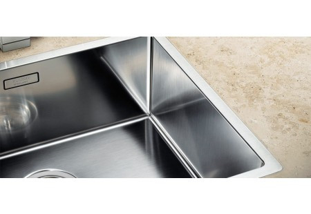 Мойка Blanco Claron 340/180-IF/N нержавеющая сталь полированная чаша справа клапан-автомат InFino 521608