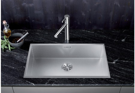 Мойка Blanco Zerox 700-IF нержавеющая сталь полированная клапан-автомат InFino 523099