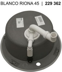 Мойка Blanco Riona 45 черный 526095