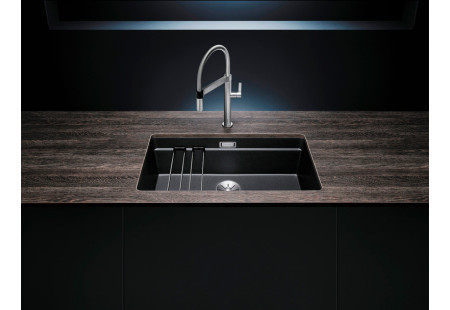 Мойка Blanco Etagon 700-U SILGRANIT® PuraDur® жасмин клапан-автомат InFino 525172