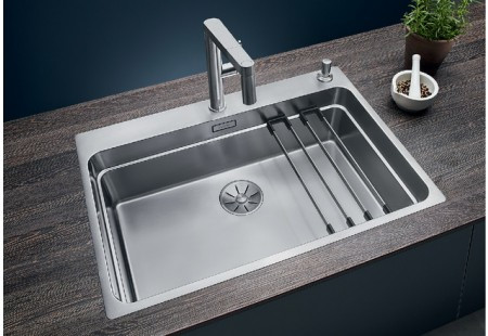 Мойка Blanco Etagon 700-IF/A нержавеющая сталь полированная клапан-автомат InFino 524274