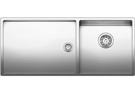 Мойка Blanco Claron 400/550-T-IF/N чаша справа нержавеющая сталь полированная 521600