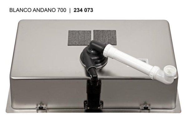 Мойка Blanco Andano 700-U нержавеющая сталь полированная клапан-автомат InFino 522971