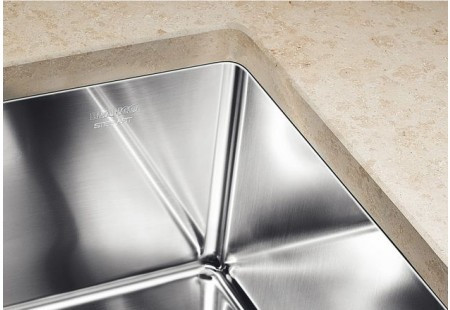Мойка Blanco Claron 400/550-T-U чаша слева нержавеющая сталь полированная 521601